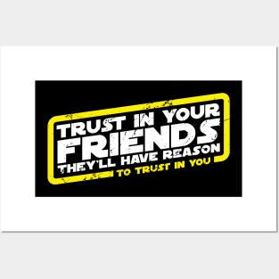 CW S1E6 Trust in Your Friends Posters and Art